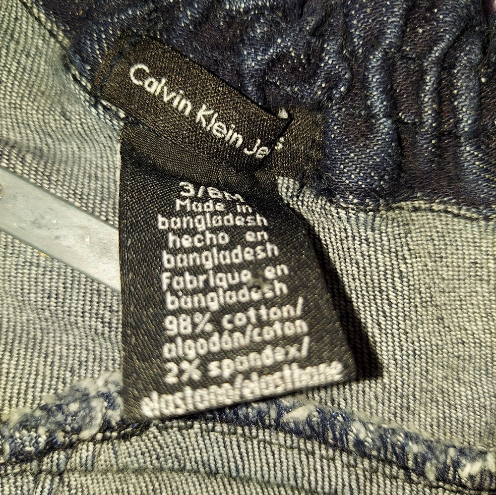 3 to 6 month Girls Calvin Klein Jeans Jacket - Picture 4 of 7